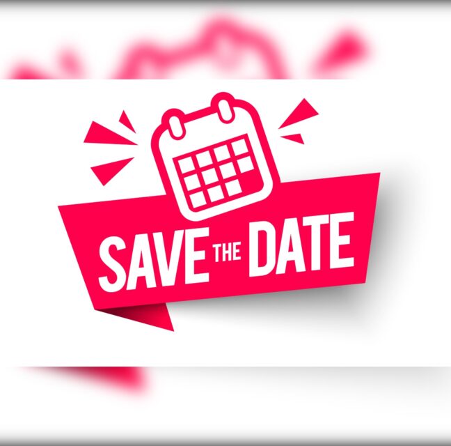 Calendar and pen representing the HOA and HGRD meeting schedule