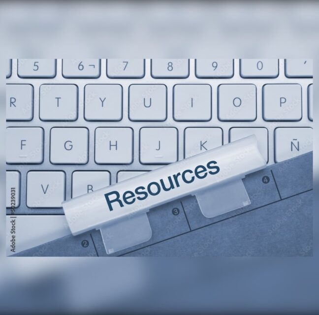 Computer keyboard with a Resources key