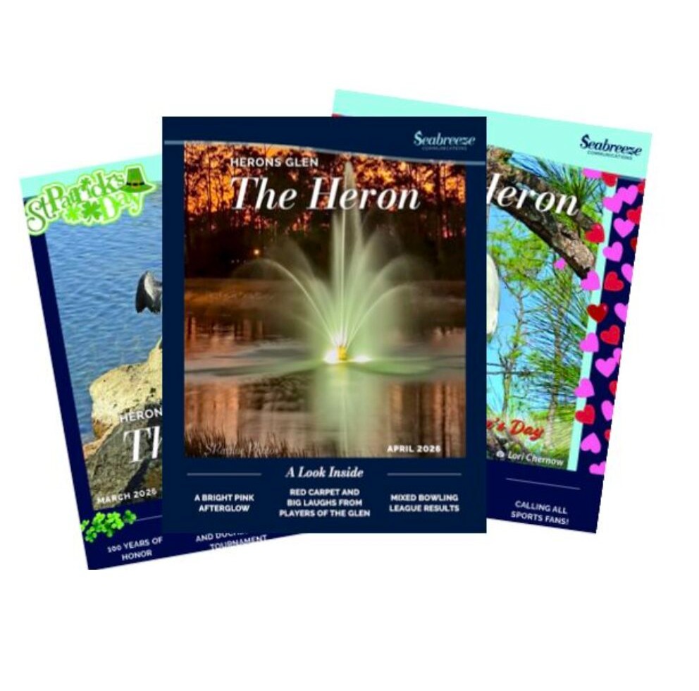 Notice that The Heron magazine committee needs volunteers